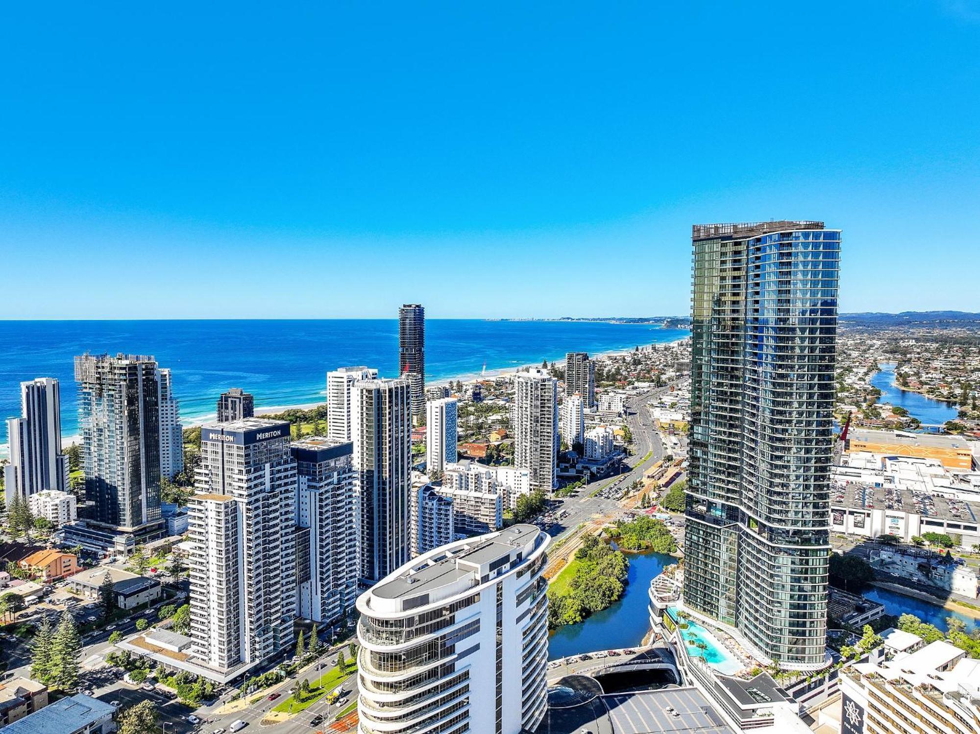 Luxury S Casino Residences Broadbeach - Holiday Paradise Gold Coast Eksteriør bilde